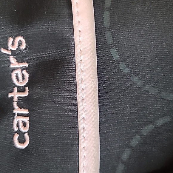 2 for $50 - Carter's Girls Black & Pink Diaper Bag - Picture 2 of 7